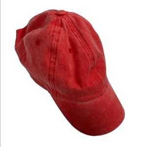 H&M Baseball Hat Cap One Size Pink Distressed